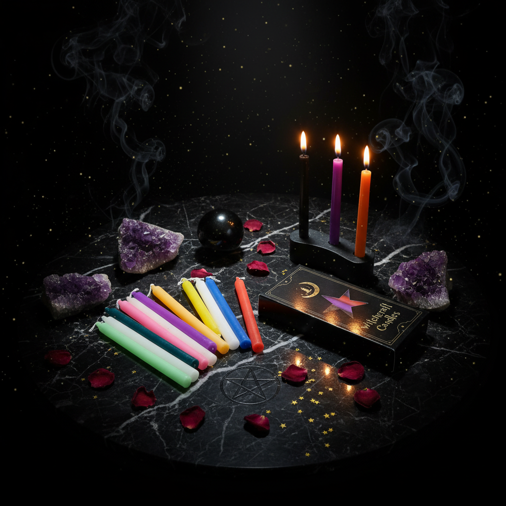 Bougies Witchcraft — dark luxe
