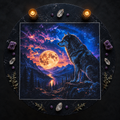 Nouvelle image du tapis au loup défroissé