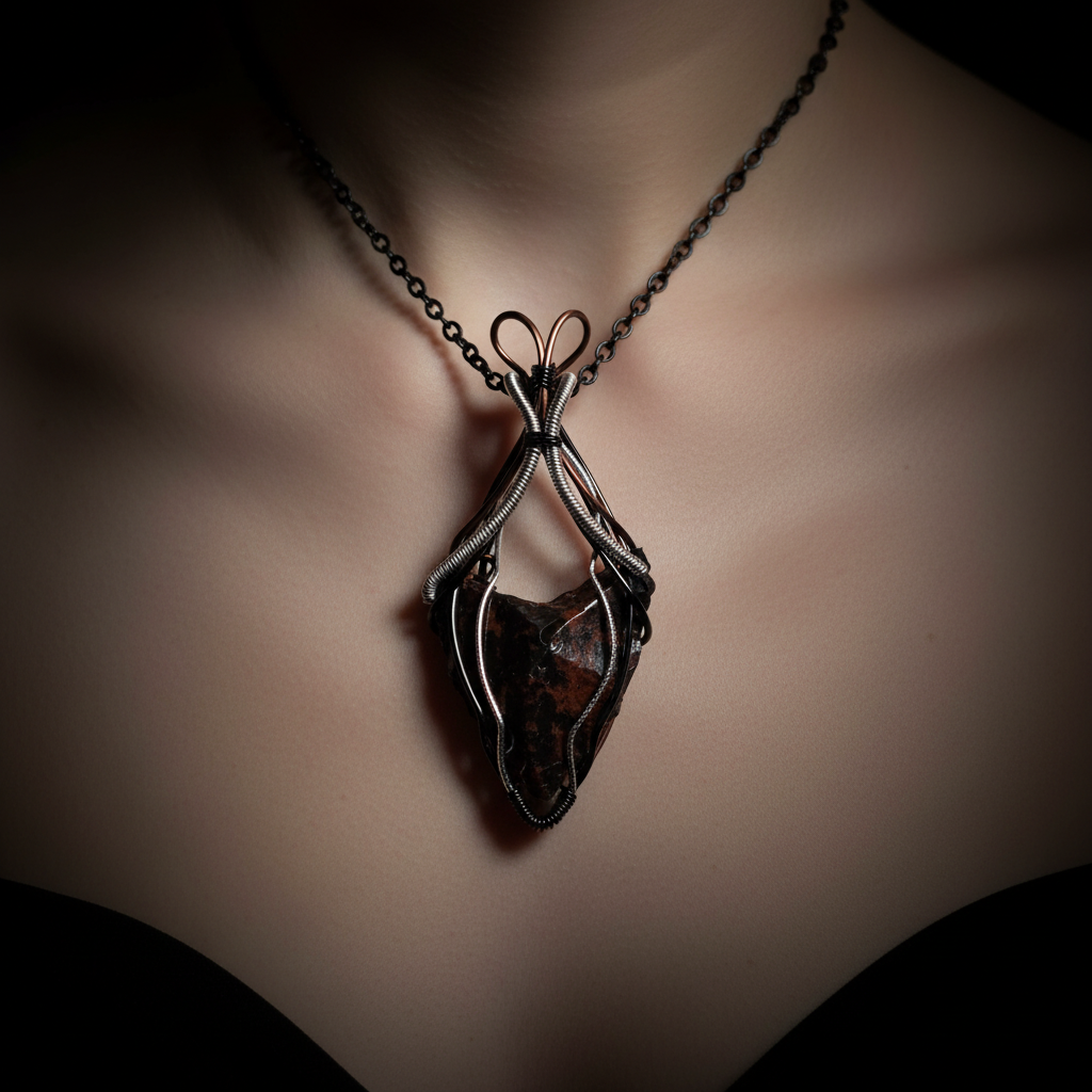 Pendentif de face luxe