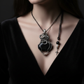 Pendentif Serpent – Zoom Carré Luxe