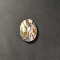 Cabochon Ovale Nacre Abalone Naturelle – Montage Inclus