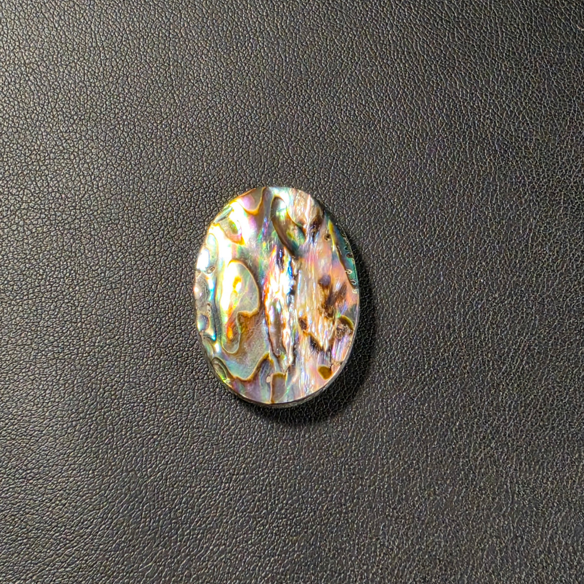 Cabochon Ovale Nacre Abalone Naturelle – Montage Inclus