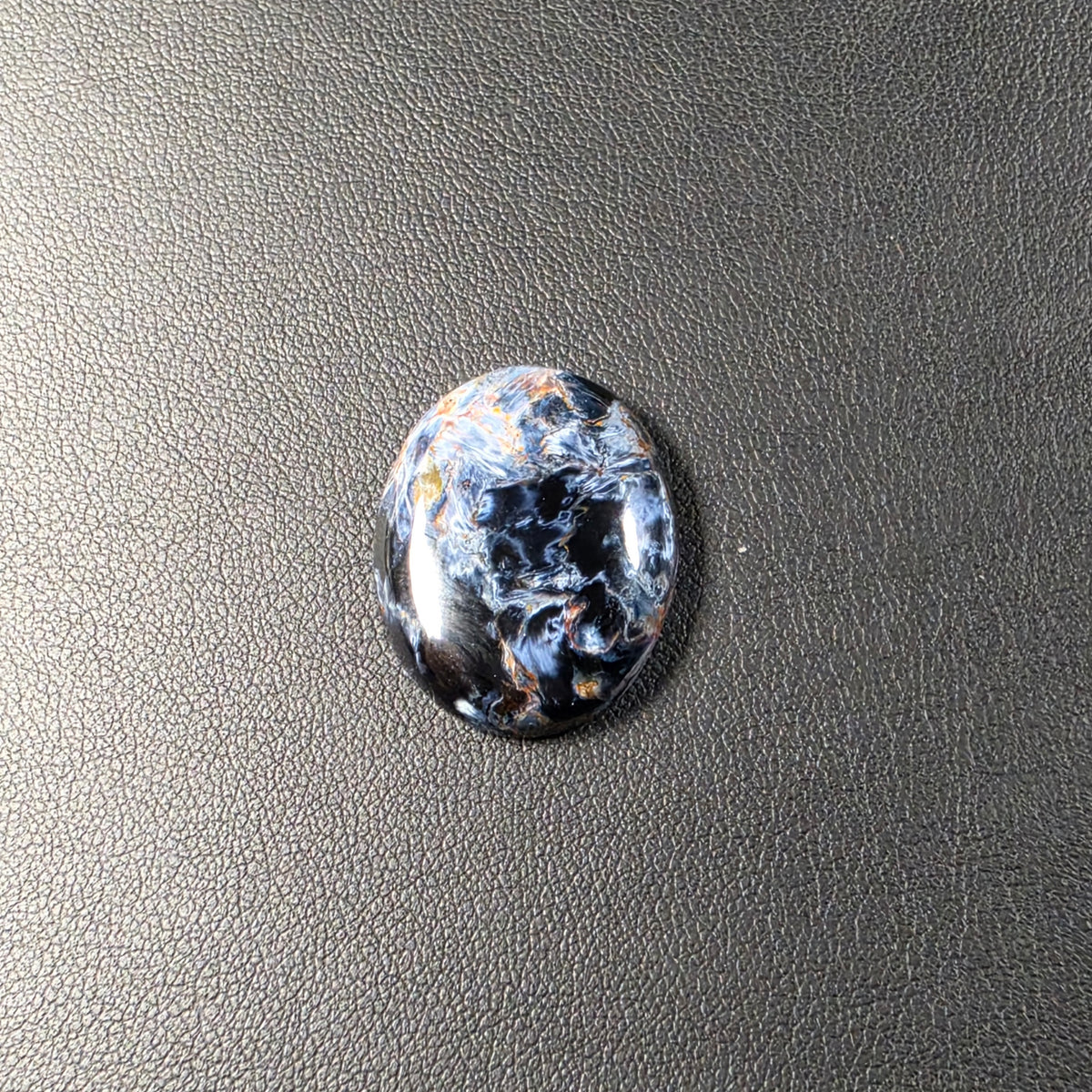 Cabochon Ovale Piétersite Naturelle – Montage Inclus
