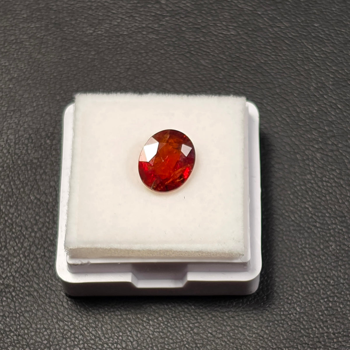 Grenat Hessonite Naturelle – 2,74 ct – Montage Inclus
