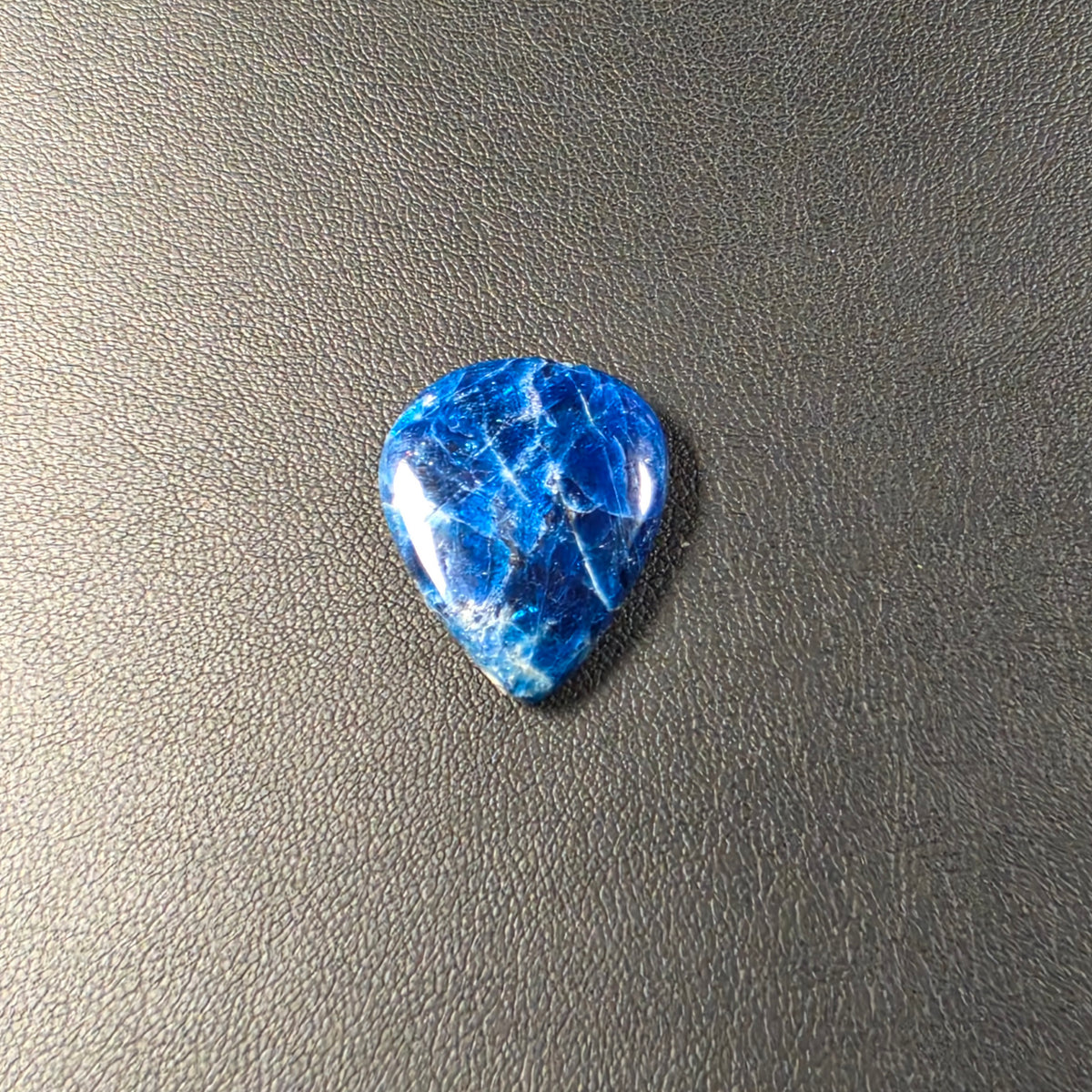 Cabochon Goutte Afghanite Naturelle – Montage Inclus