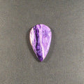 Cabochon Goutte Charoïte Naturelle – Montage Inclus