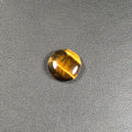 Cabochon Rond Œil de Tigre Naturel – Montage Inclus