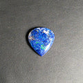Cabochon Goutte Azurite Malachite Naturelle – Montage Inclus